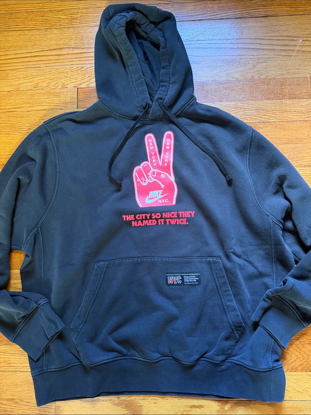 Nike NYC sweatshirt hoodie.